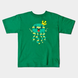 Mr. King Squid Kids T-Shirt